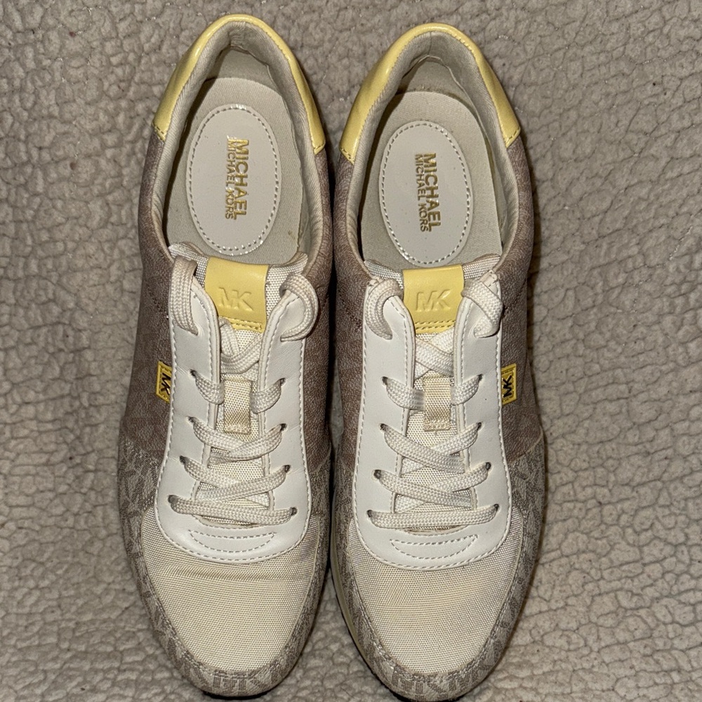 Michael Kors Women's Monique Platform Sneakers - Picture 6 of 6